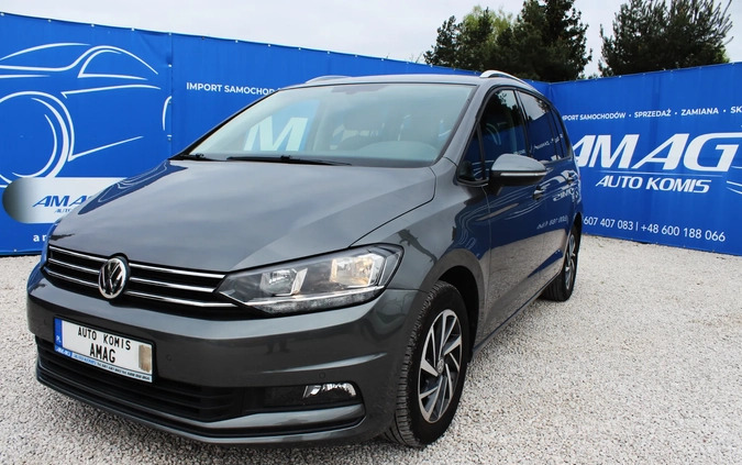 Volkswagen Touran cena 79900 przebieg: 128000, rok produkcji 2018 z Szydłowiec małe 596